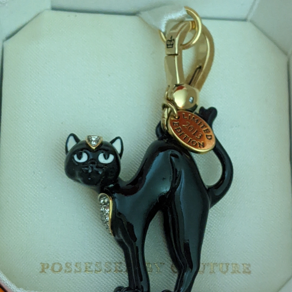 Juicy Couture LE Black Cat Charm